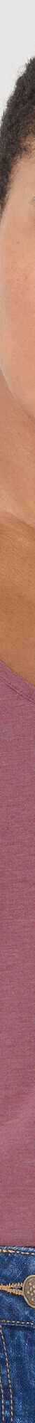 T-shirt col V manches longues dentelle (bois de rose chiné) T-shirt col V manches longues dentelle (bois de rose chiné)